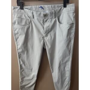 Tommy Bahama IslandZone Performance Five-Pocket Pants Check Pattern 33x30